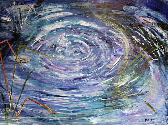 Blue Ripple Pond by Madeleine Arnett