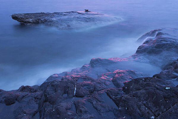 Minnesota Photograph - Blue 'rise by Linda Ryma