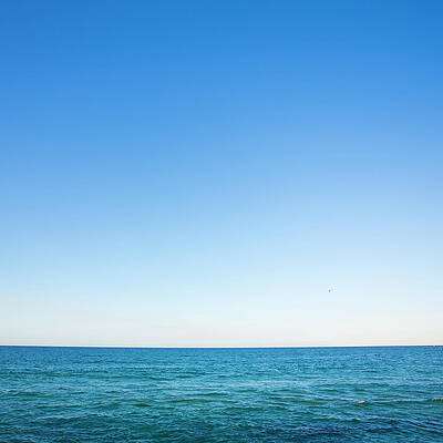 Wall Art featuring the photograph Blue Sky And Sea by Davidf