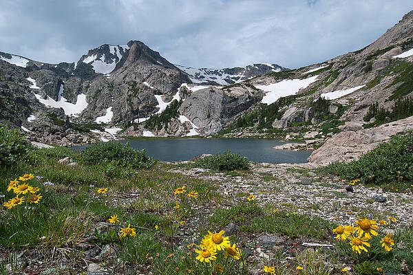 Colorado Photograph - Bluebird Lake - Colorado by Cascade Colors