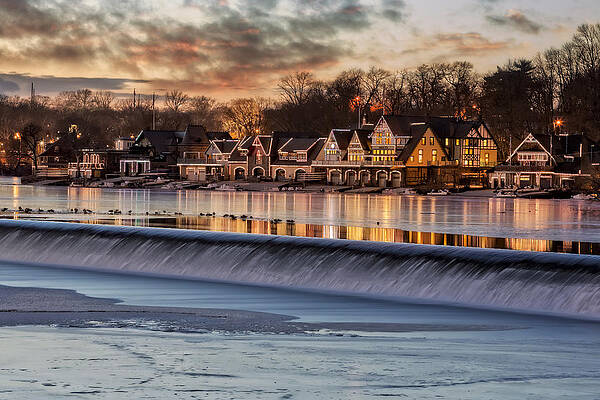 Boathouse Row Philadelphia PA by Susan Candelario