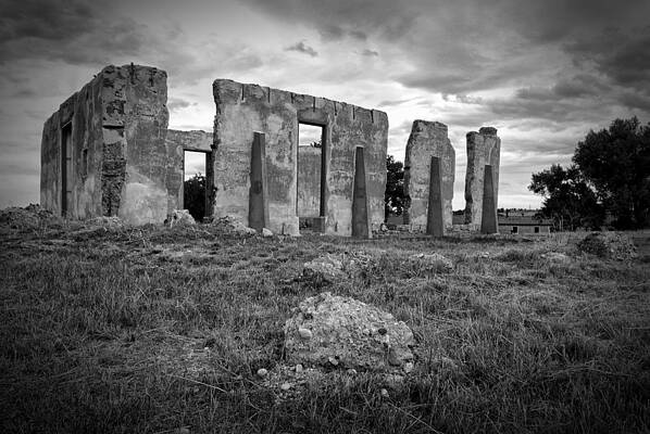 Forsake Wall Art featuring the photograph Bones Of Fort Laramie by Ghostwinds Photography