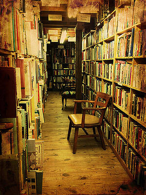 Historical Wall Art featuring the photograph Bookworm Hideaway by Richard Reeve