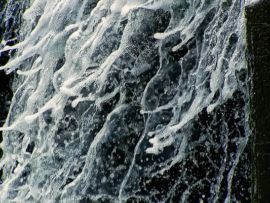 North Carolina Wall Art featuring the photograph Bottom Of Dam Waterfall 1 by Flees Photos