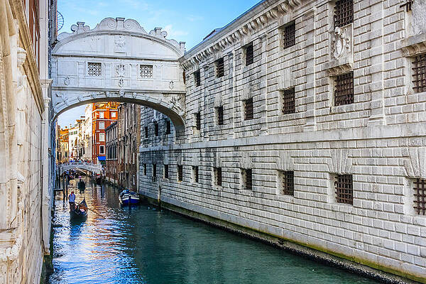 Architecture Wall Art featuring the photograph Bridge Of Sighs by Sue Leonard