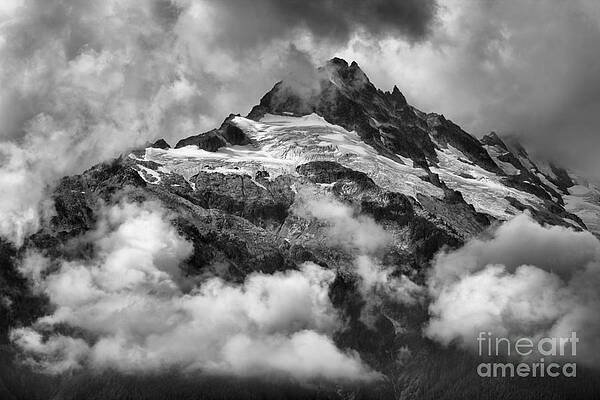 Mountain Wall Art featuring the photograph British Columbia Tantalus Mountain Range by Adam Jewell