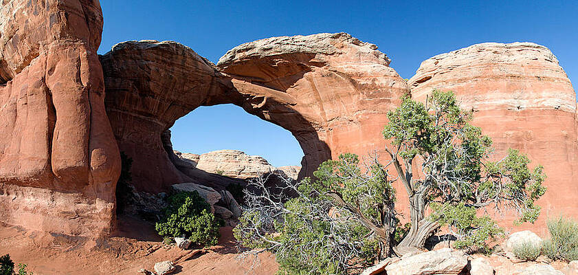 Desert Photograph - Broken Arch by Nicholas Blackwell