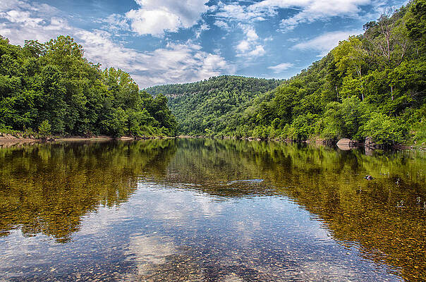 Landscape Wall Art featuring the photograph Buffalo National River by Bill and Linda Tiepelman