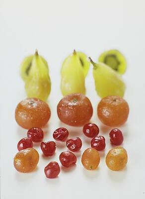Baking Wall Art featuring the photograph Candied Fruit by Romulo Yanes