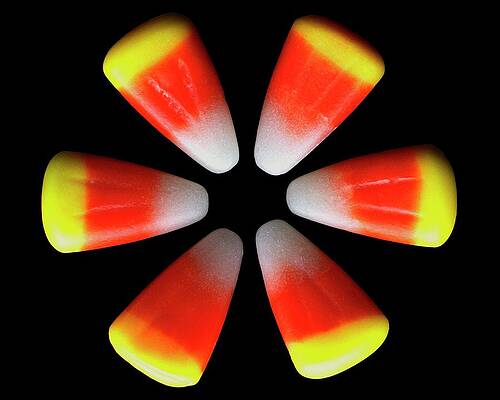 Baking Wall Art featuring the photograph Candy Corn by Romulo Yanes