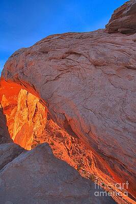 Wall Art featuring the photograph Canynlands Slice Of Orange by Adam Jewell