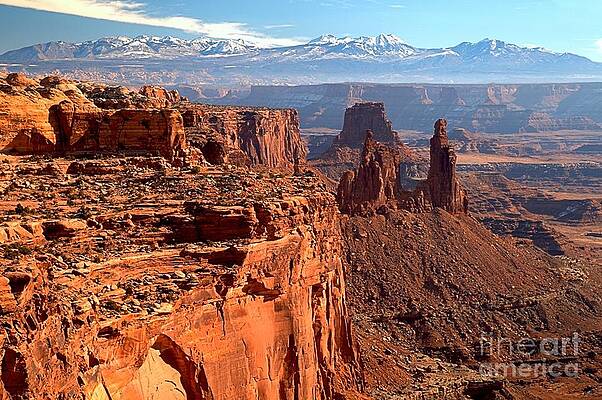 Wall Art featuring the photograph Canyonlands Shadows by Adam Jewell
