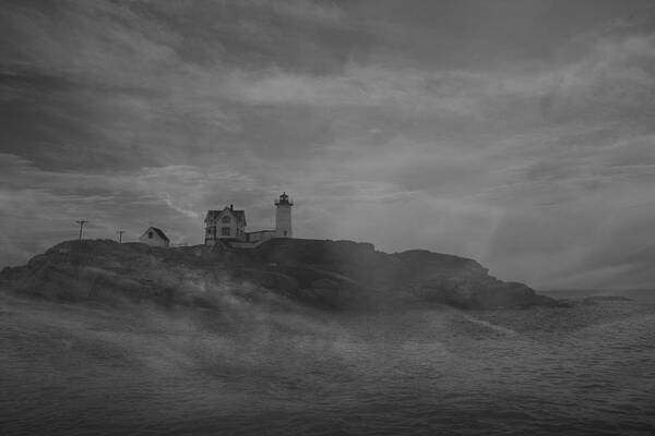 Wall Art featuring the photograph Cape Neddick Lighthouse by Raymond Salani III
