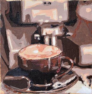 Painting - Cappuccino by Laura Toth