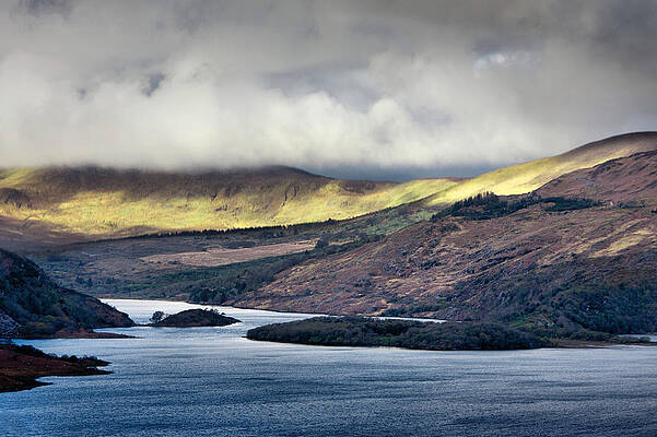 Water Wall Art featuring the photograph Carragh Light Sliver by Mark Callanan