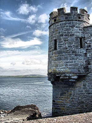 Landscape Photograph - Carraigaholt Towerlet by Mark Callanan