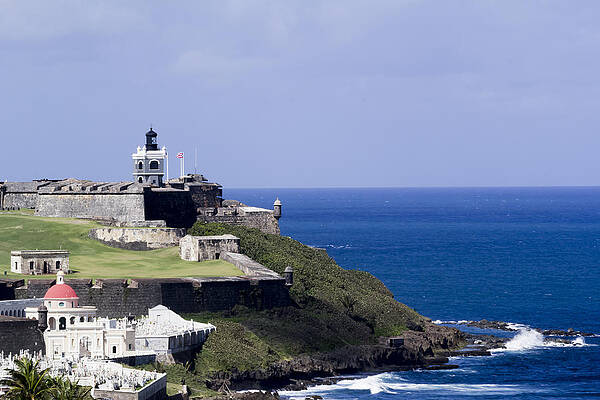 Puerto Rico Wall Art featuring the photograph Castillo De San Felipe Del Morro by Mary Lou Chmura