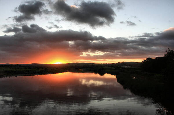 Reflection Wall Art featuring the photograph Castlemaine October Dawn by Mark Callanan
