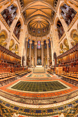 Wall Art featuring the photograph Cathedral Of Saint John The Divine III by Clarence Holmes