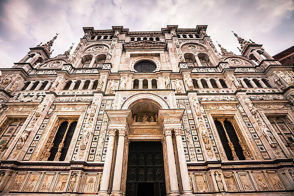 Wall Art featuring the photograph Certosa Di Pavia by Deimagine