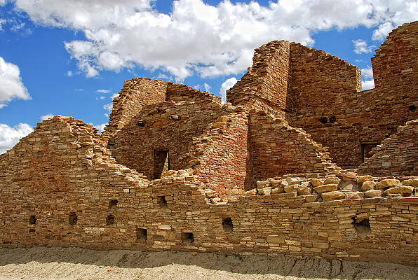 Sacred Wall Art featuring the photograph Chaco Great House by Ghostwinds Photography