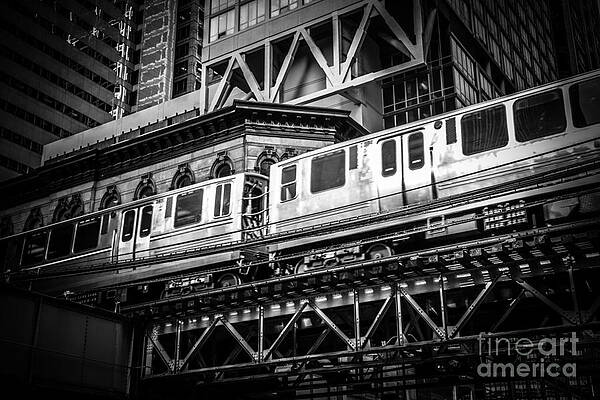Illinois Wall Art featuring the photograph Chicago Elevated by Paul Velgos