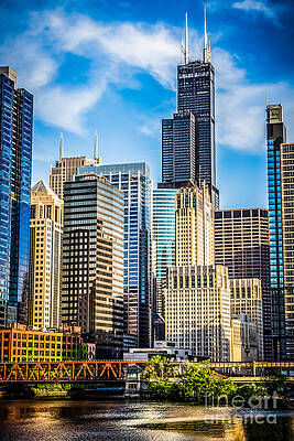 Illinois Wall Art featuring the photograph Chicago High Resolution Picture by Paul Velgos