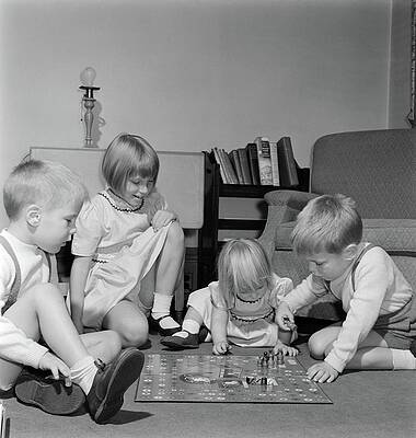 6 Wall Art featuring the photograph Children Of August Belmont Iv And Elizabeth Lee by Frances McLaughlin-Gill