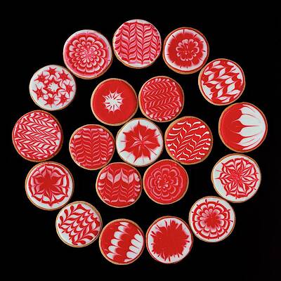 Baking Wall Art featuring the photograph Christmas Cookies by Romulo Yanes