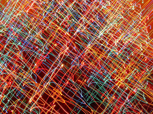 Color Wall Art featuring the photograph Christmas Criss-Cross by Rick Locke - Out of the Corner of My Eye