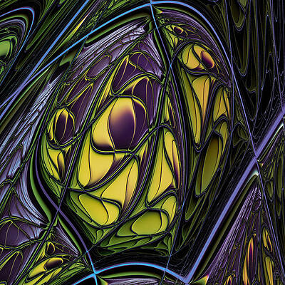 Modern Wall Art featuring the digital art Chrysalis by Vic Eberly