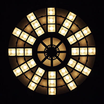 Wall Art featuring the photograph Circle In A Square by Rona Black