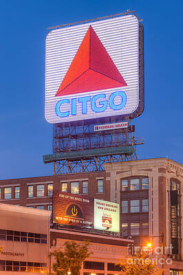 Citgo Sign at Dusk Wall Art