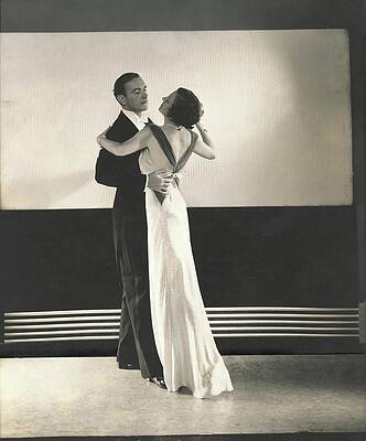 Clifton Webb Dancing With Irene Castle Photograph