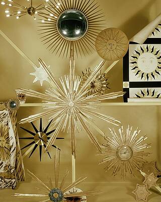 Wall Art featuring the photograph Clocks Hanging On The Wall by Herbert Matter