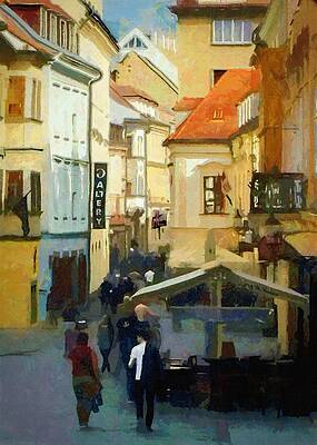 Wall Art featuring the painting Closing Time by Jeffrey Kolker