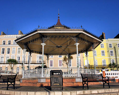 Cork Photograph - Cobh Bandstand by Mark Callanan