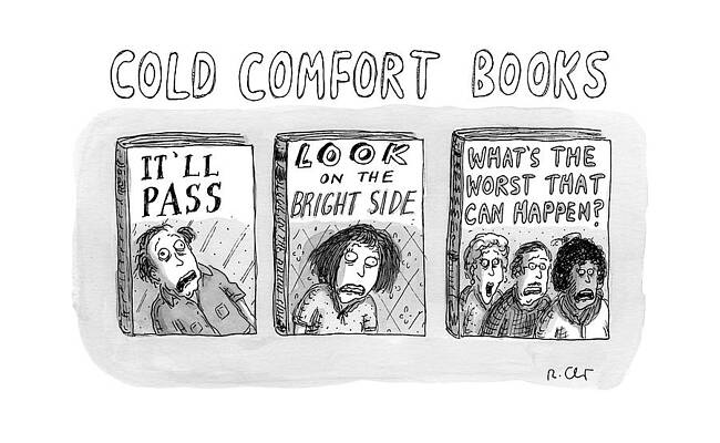 Anxious Drawing - Cold Comfort Books by Roz Chast