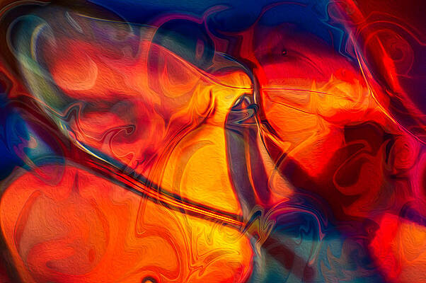 Wall Art featuring the painting Color Conception by Omaste Witkowski