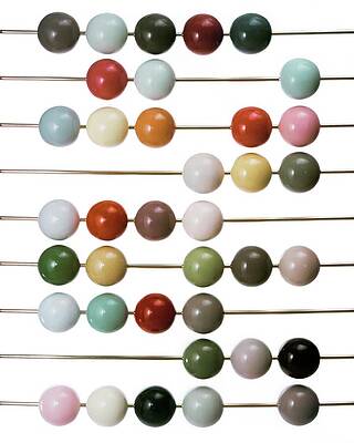 Colorful Abacus Beads Wall Art