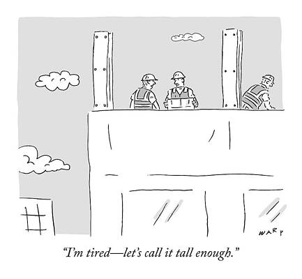 Construction Workers on a Building Drawing