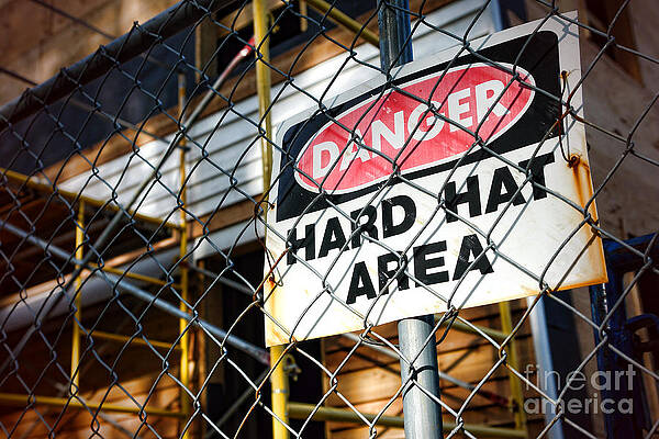 Wall Art featuring the photograph Construction Zone by Olivier Le Queinec