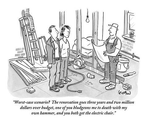 Home Renovation Gone Wrong Drawing