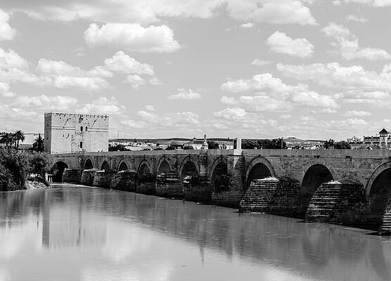 Architecture Photograph - Cordoba - The Roman Bridge by AM FineArtPrints