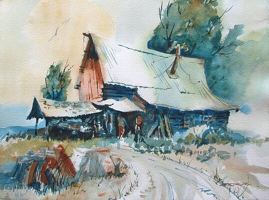 Colorado Wall Art featuring the painting Country Livin' by Jackson Ordean