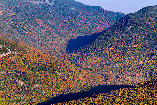 Wall Art featuring the photograph Crawford Notch Autumn Brilliance by Jeff Sinon