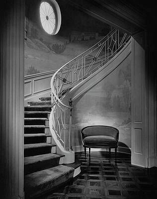 Elegant Spiral Staircase Photograph