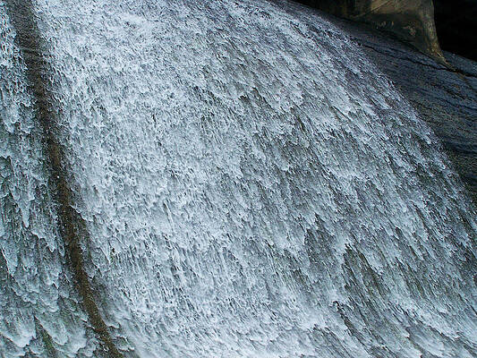 North Carolina Wall Art featuring the photograph Dam Waterfall 3 by Flees Photos