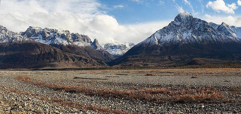 Photograph - Dan Creek Williams Peak by Fred Denner