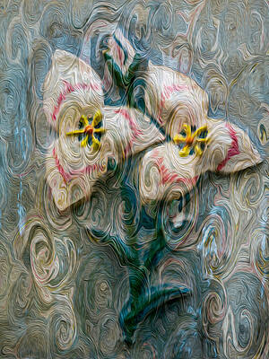 Spring Painting - Dances With Flowers by Omaste Witkowski